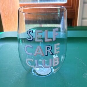 5/$8 Self Care Club Plastic Wine cup